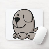 Tapis De Souris Chien de bande dessinée (Avec souris)