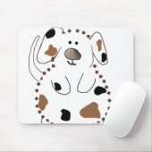 Tapis De Souris Chien de bande dessinée (Avec souris)