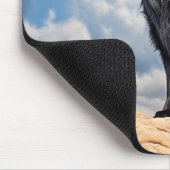 Tapis De Souris Chien de berger noir (Coin)