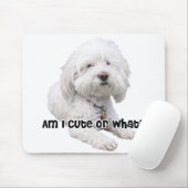 Tapis De Souris Chien de Bichon Frise (Avec souris)