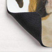 Tapis De Souris Chien de boxe levant (Coin)