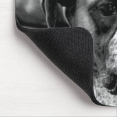 Tapis De Souris Chien de boxe sur Windowsill mpcna (Coin)