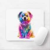 Tapis De Souris Chien de couleur mignon (Avec souris)