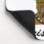 Tapis De Souris Chien de diable d'île de MCRD Parris (Coin)