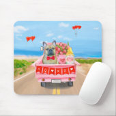 Tapis De Souris Chien de la Saint-Valentin (Avec souris)