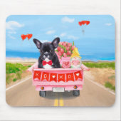 Tapis De Souris Chien de la Saint-Valentin (Devant)