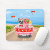 Tapis De Souris Chien de la Saint-Valentin (Avec souris)