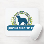 Tapis De Souris Chien de montagne bernois (Avec souris)