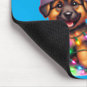 Tapis de souris chien de Noël (Coin)