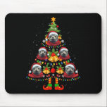 Tapis De Souris Chien de phoque des Caraïbes Santa Hat Christmas T<br><div class="desc">Caraibes Moine Phoque Chien Santa Hat Arbre de Noël Jeu de Noël Pyjama</div>