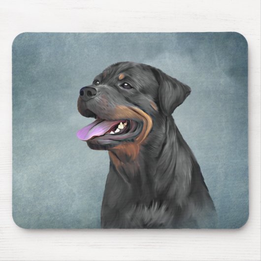 Tapis De Souris Chien de Rottweeter (Devant)