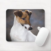 Tapis De Souris Chien de Russell Terrier de pasteur (Avec souris)