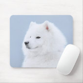 Tapis De Souris chien de samoyed (Avec souris)