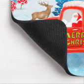 Tapis De Souris Chien de taule français en livraison de Noël Camio (Coin)