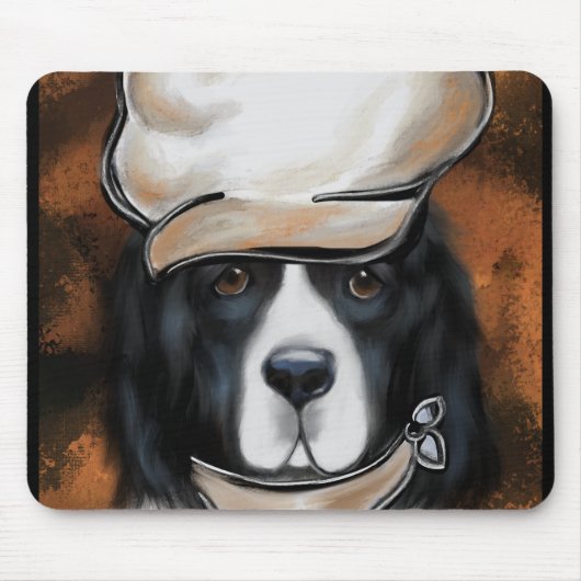 Tapis De Souris Chien de Terre-Neuve (Devant)