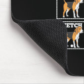 Tapis De Souris Chien d'entraînement beagle (Coin)