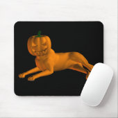 Tapis De Souris Chien d'Halloween (Avec souris)