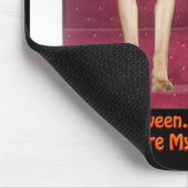 Tapis De Souris Chien d'Halloween et aucun traitement (Coin)