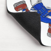 TAPIS DE SOURIS CHIEN D'HOCKEY (Coin)