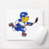 TAPIS DE SOURIS CHIEN D'HOCKEY (Avec souris)