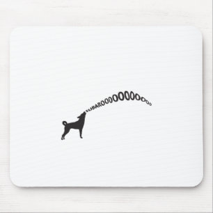 Tapis De Souris Chien d'hurlement Subaru