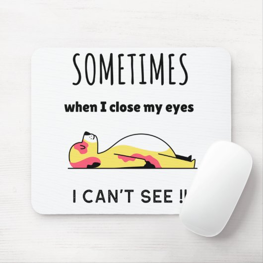 Tapis De Souris Chien drôle (Avec souris)