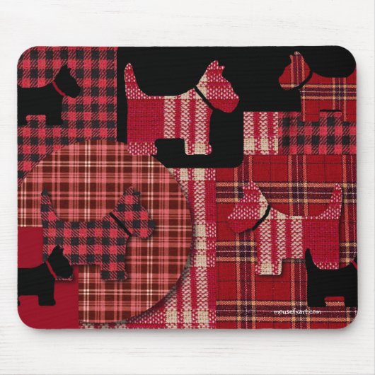 Tapis De Souris Chien écossais Mousepad (Devant)