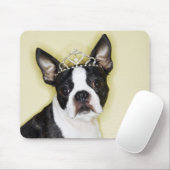 Tapis De Souris Chien en tiara (Avec souris)