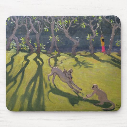 Tapis De Souris Chien et singe 1998 (Devant)