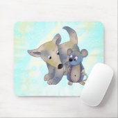 Tapis De Souris Chien et souris (Avec souris)