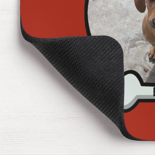 Tapis De Souris Chien fait sur commande Mousepad (Coin)