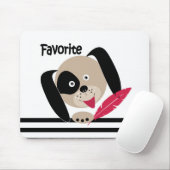 Tapis De Souris Chien favori (Avec souris)