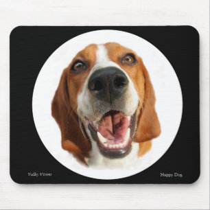 Tapis De Souris Chien heureux
