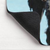 Tapis De Souris Chien humide près d'une piscine (Coin)