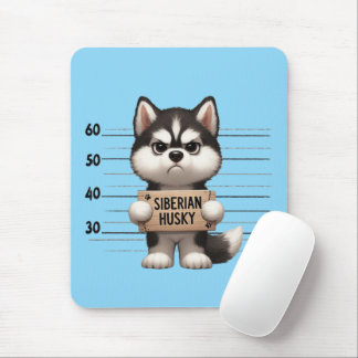 Tapis De Souris Chien Husky Sibérien