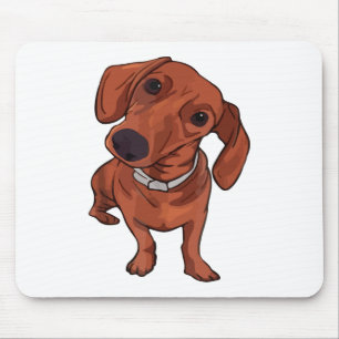 Tapis De Souris Chien mignon drôle, amoureux de chien, propriétair