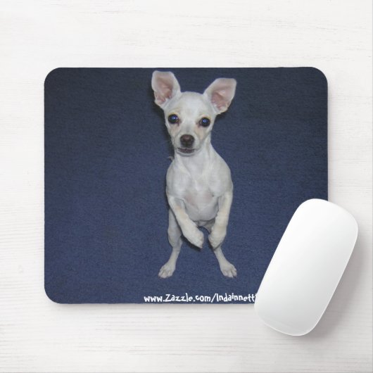 Tapis De Souris Chien mignon Up-Mousepad. (Avec souris)