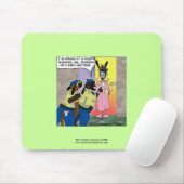 Tapis De Souris Chien Neuf Drôle Cartoon Cartoon Pad (Avec souris)