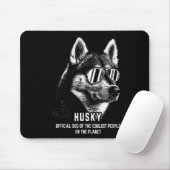 Tapis De Souris Chien officiel Sibérien Husky (Avec souris)