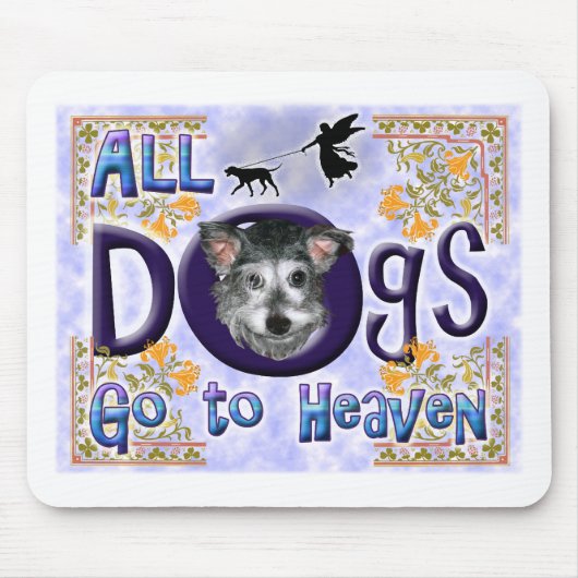 Tapis De Souris Chien paradis (Devant)