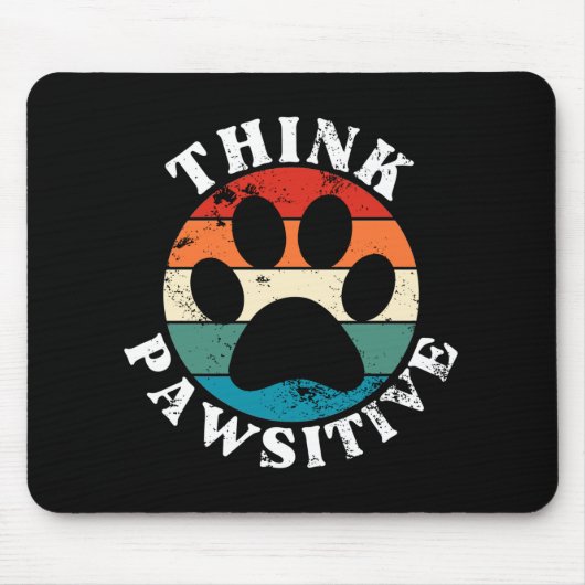 Tapis De Souris Chien Paw Pawsitive (Devant)