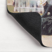 Tapis De Souris Chien Pékinois dans le Parc (Coin)