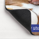 Tapis De Souris Chien Plein De Pizza (Coin)