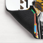 Tapis De Souris Chien portant un costume : Art numérique (Coin)