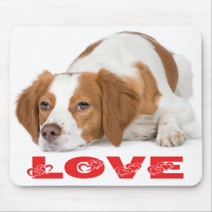 Tapis de souris Chien Puppy Brittany Spaniel