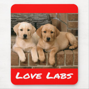 Tapis de souris Chien Puppy Labrador Retriever Jau