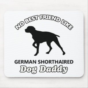 Tapis De Souris Chien roux allemand papa