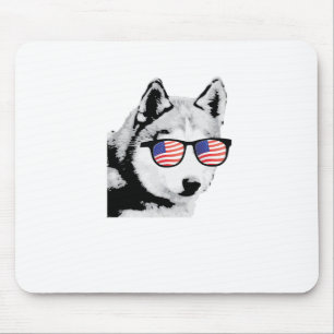 Tapis De Souris Chien sibérien Husky cool