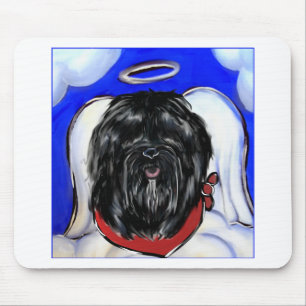 Tapis De Souris Chien Soie de La Havane