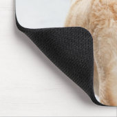 Tapis De Souris Chien sur quai (Coin)